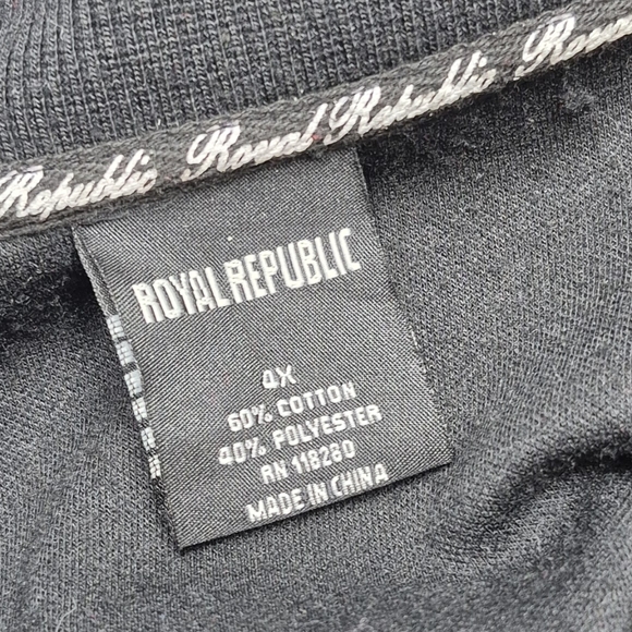 Royal Republic Men's Full Zip Jacket 4X - Picture 6 of 11